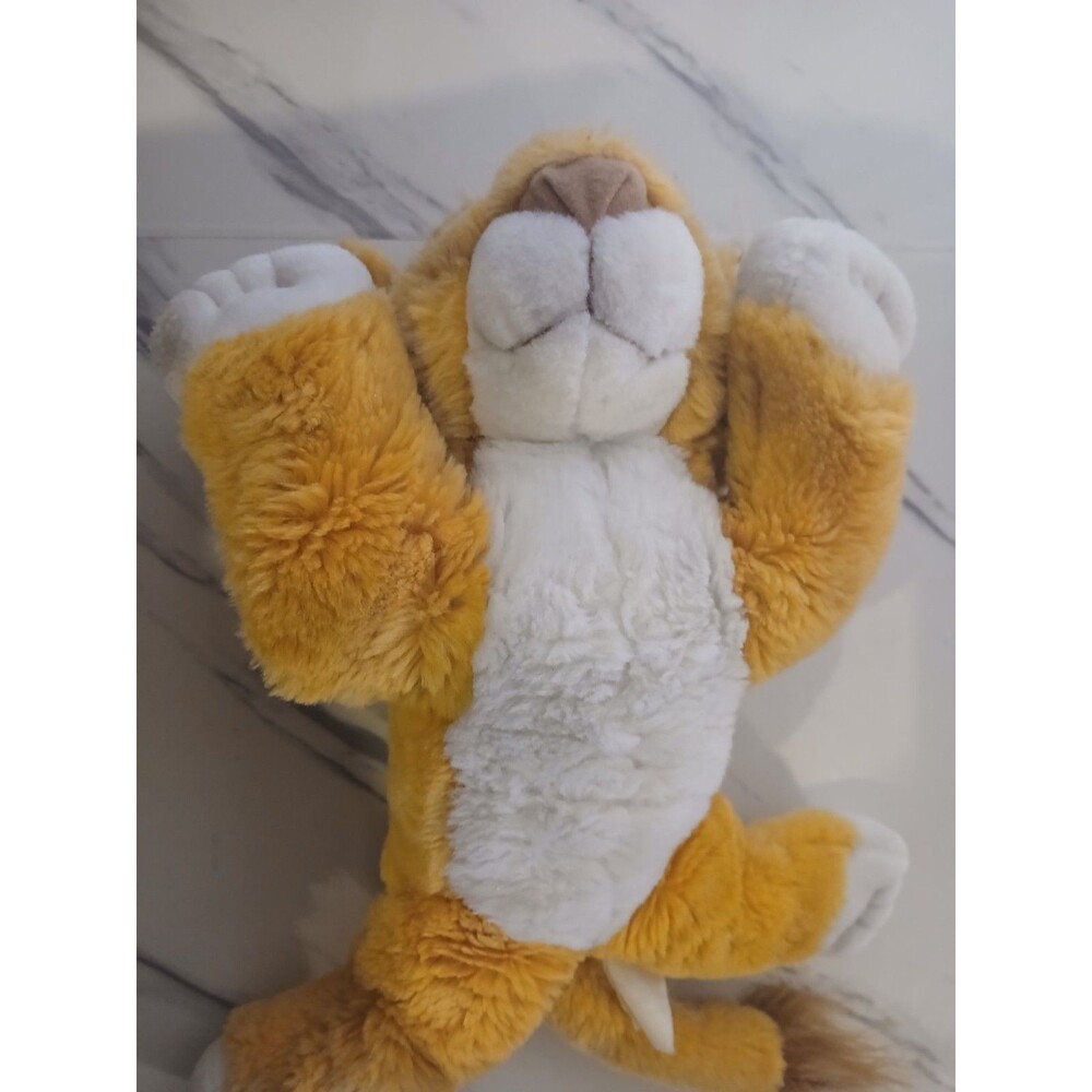 Vintage 1993 Mattel Lion King Simba Floppy Cub Plush Disney Stuffed Animal Toy - Picture 3 of 6